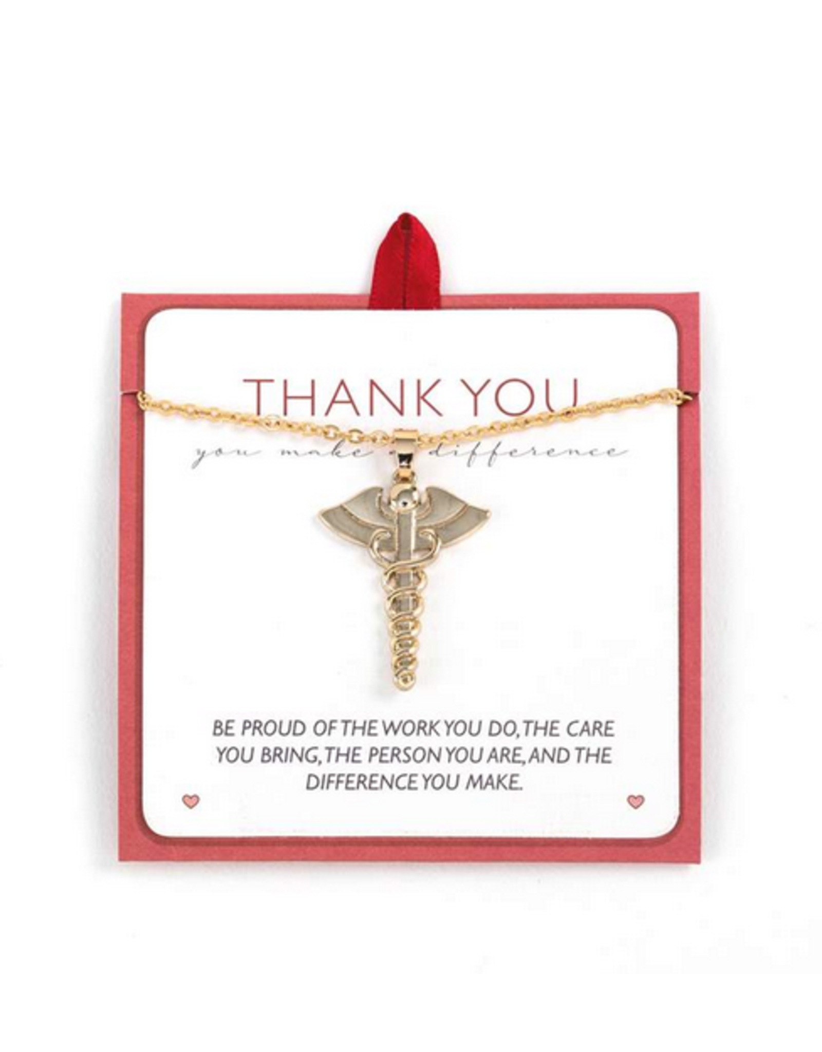 Necklace Nurse Gold Pendant