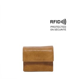 Leona card case - tan