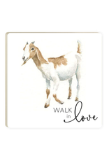 Ceramic Coaster, Walk in love