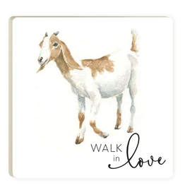 Ceramic Coaster, Walk in love