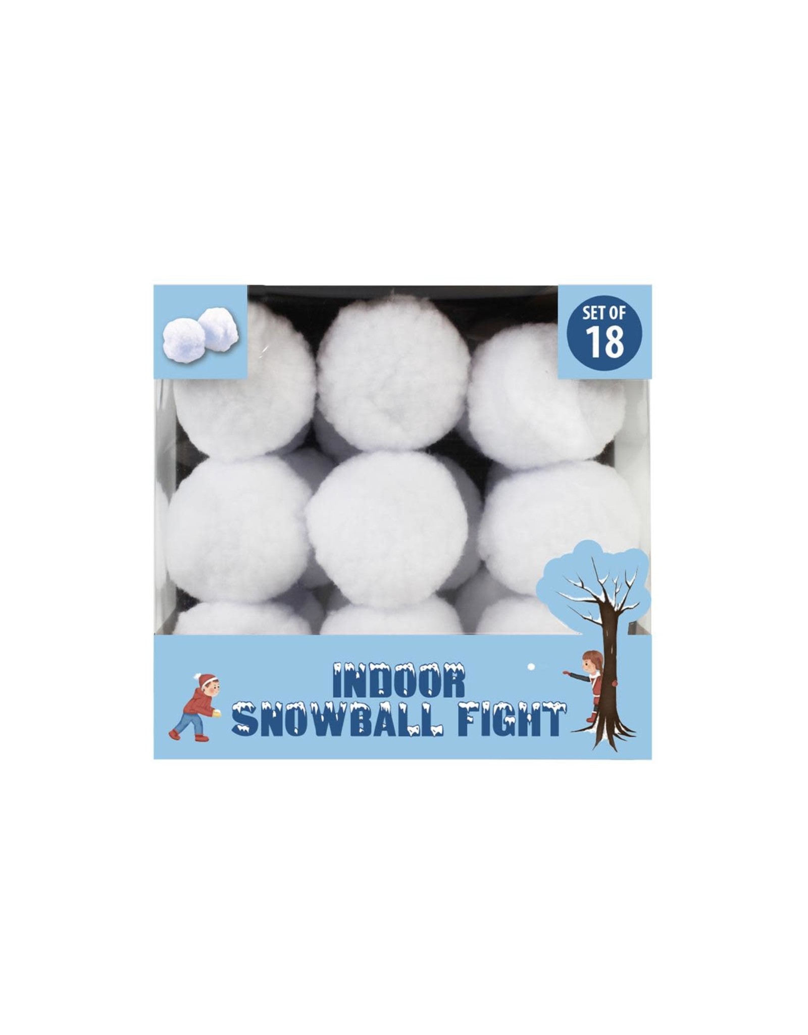 Indoor snowball fight-18 balls/box