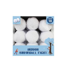 Indoor snowball fight-18 balls/box