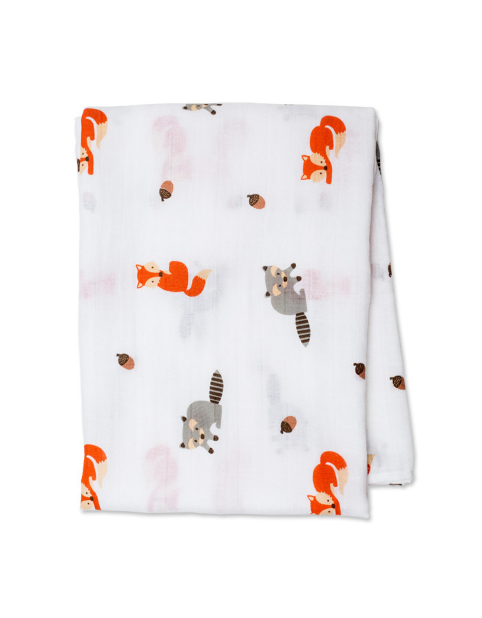 Lulujo Muslin Swaddle XL Blanket- Forest Friends