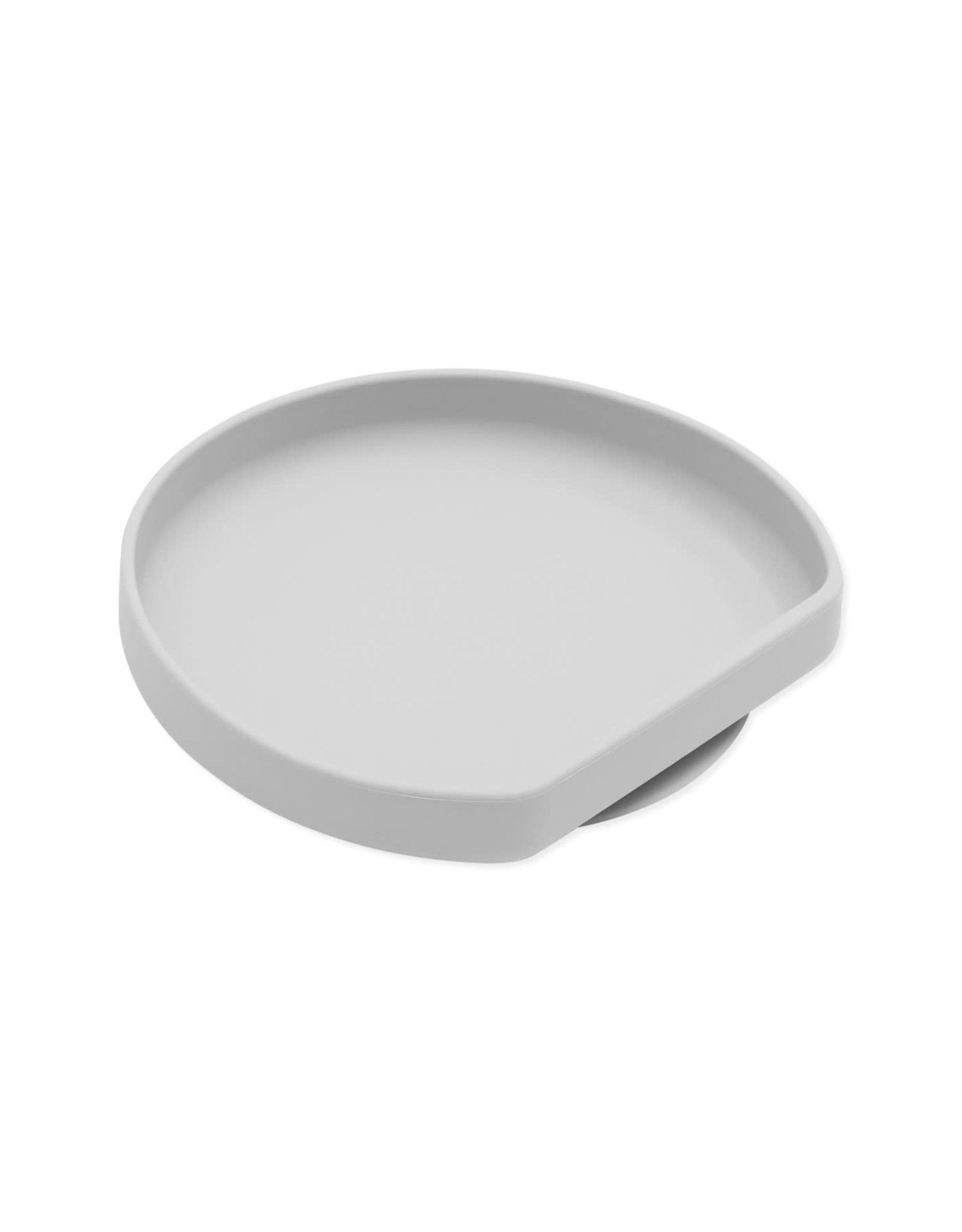 Bumkins Silicone Grip Plate-Gray