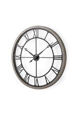 Mething Grey Wall Clock