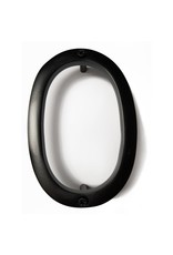 Black aluminum number 0