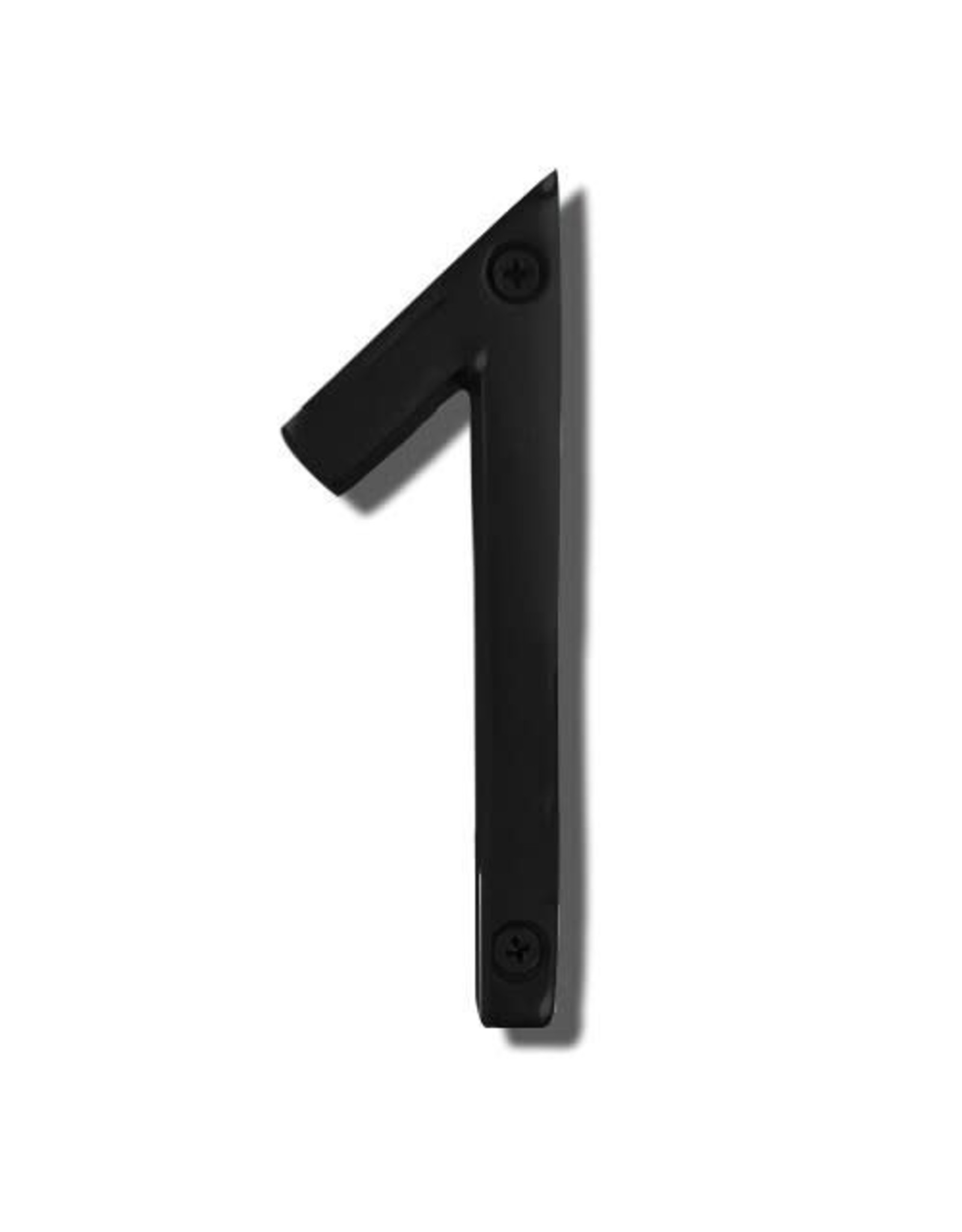 Black aluminum number 1