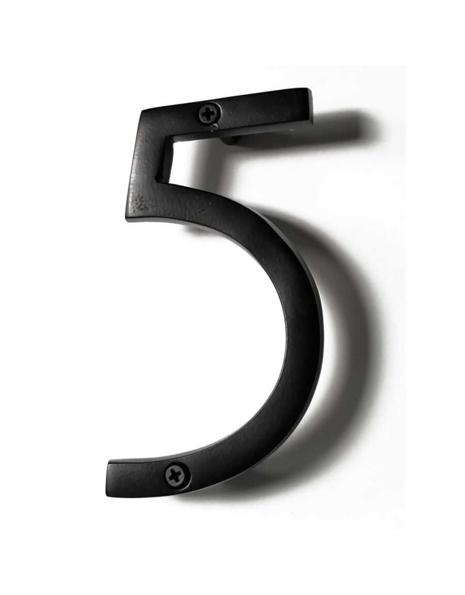 Black aluminum number 5