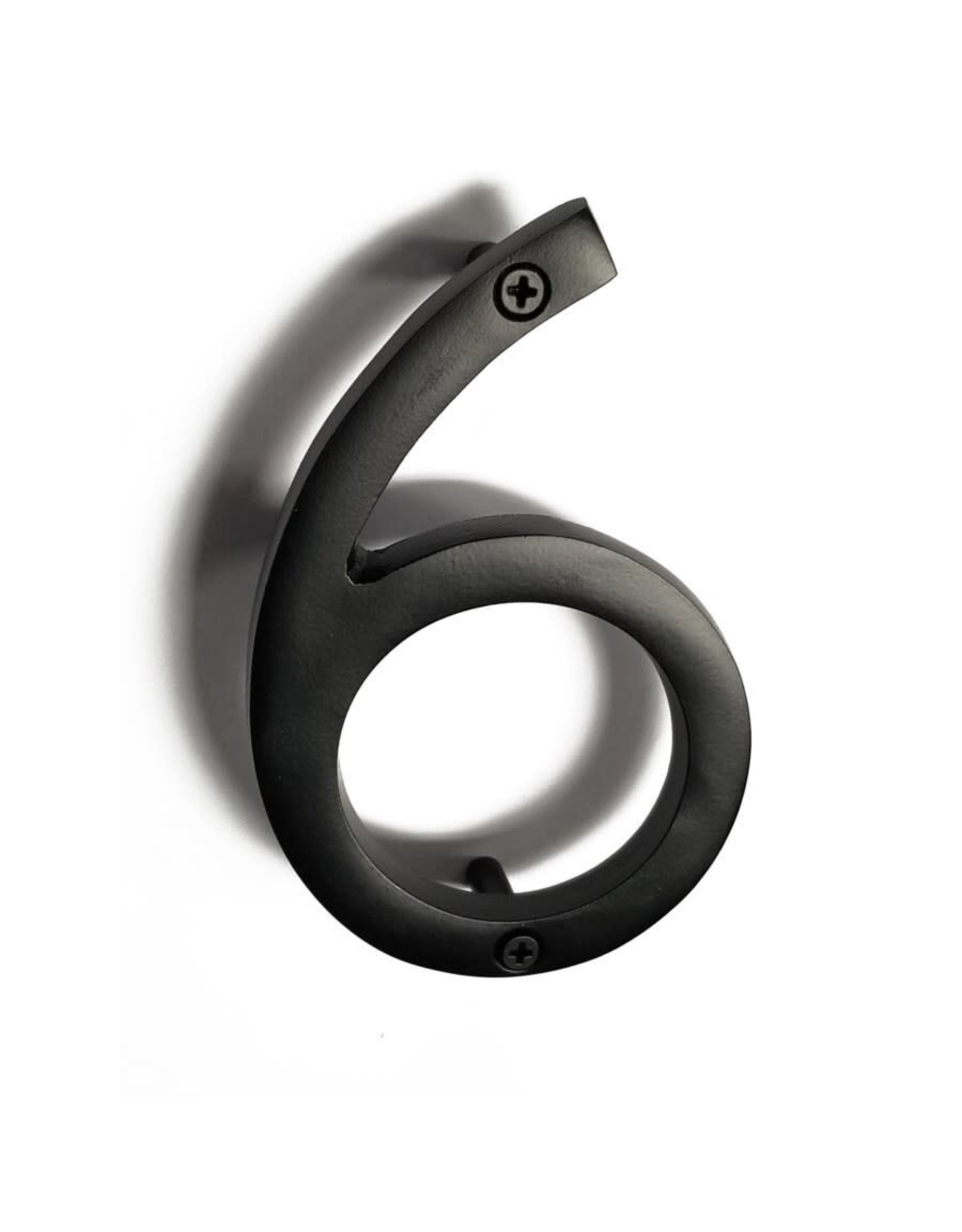 Black aluminum number 6