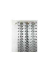 Geneva Grommet Panel Grey 54"x96"
