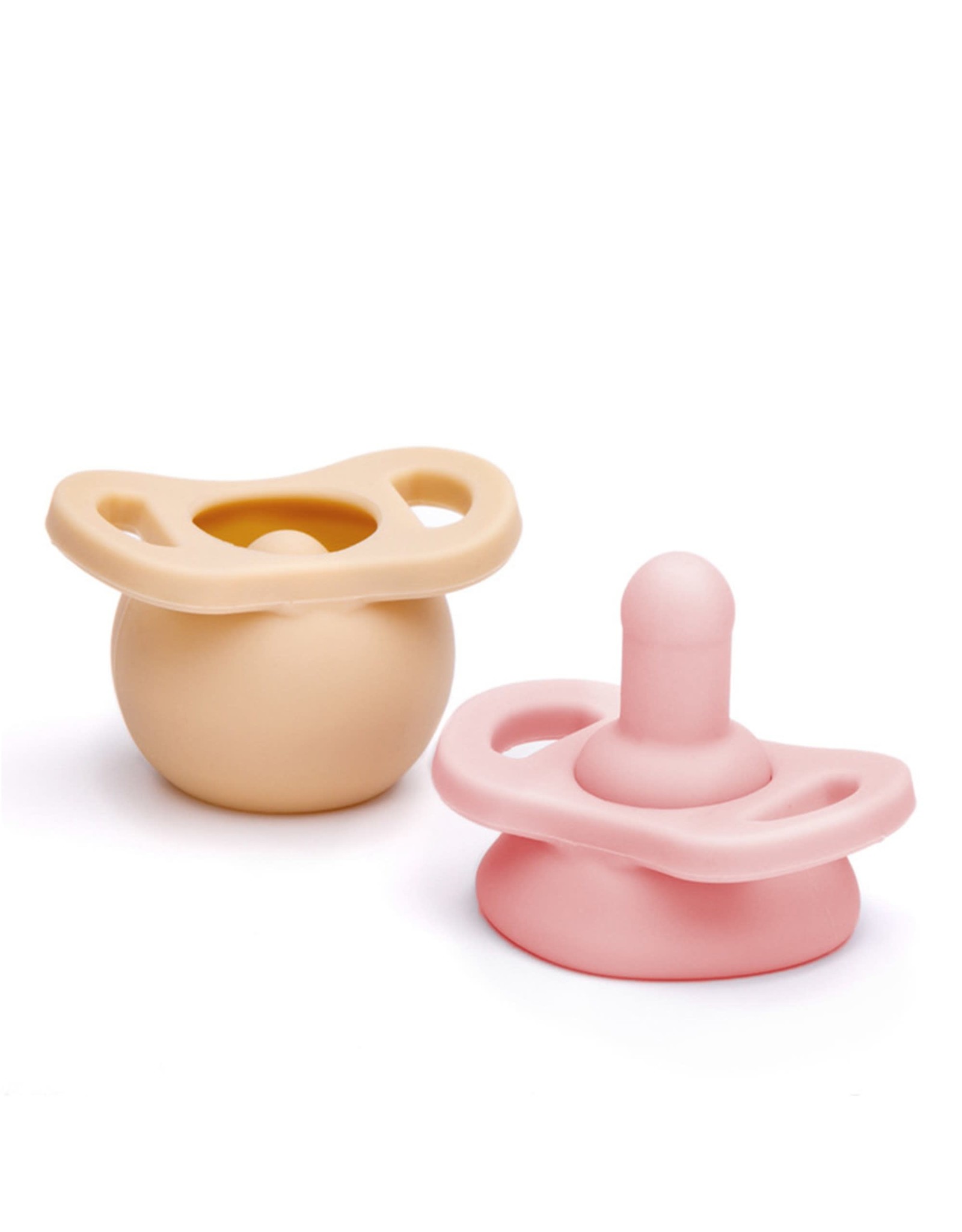 Pop & go pacifier- blush/smash cake