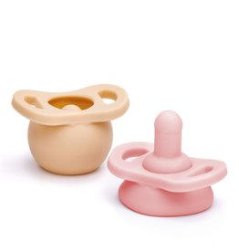 Pop & go pacifier- blush/smash cake
