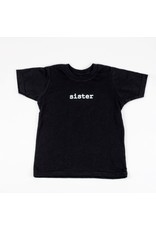 Black toddler t-shirt- Sister 2T