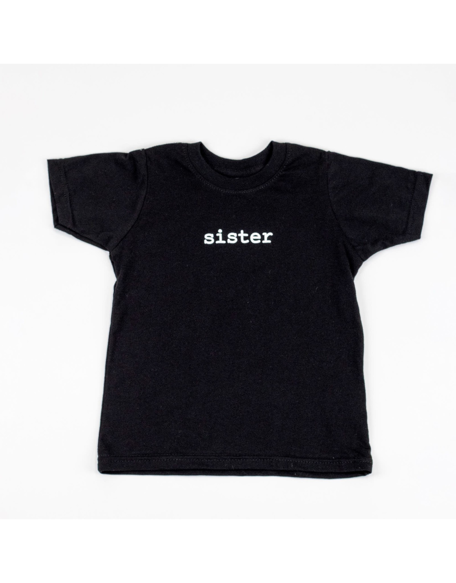 Black toddler t-shirt- Sister 2T