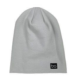 Beanie-light grey 6-36months