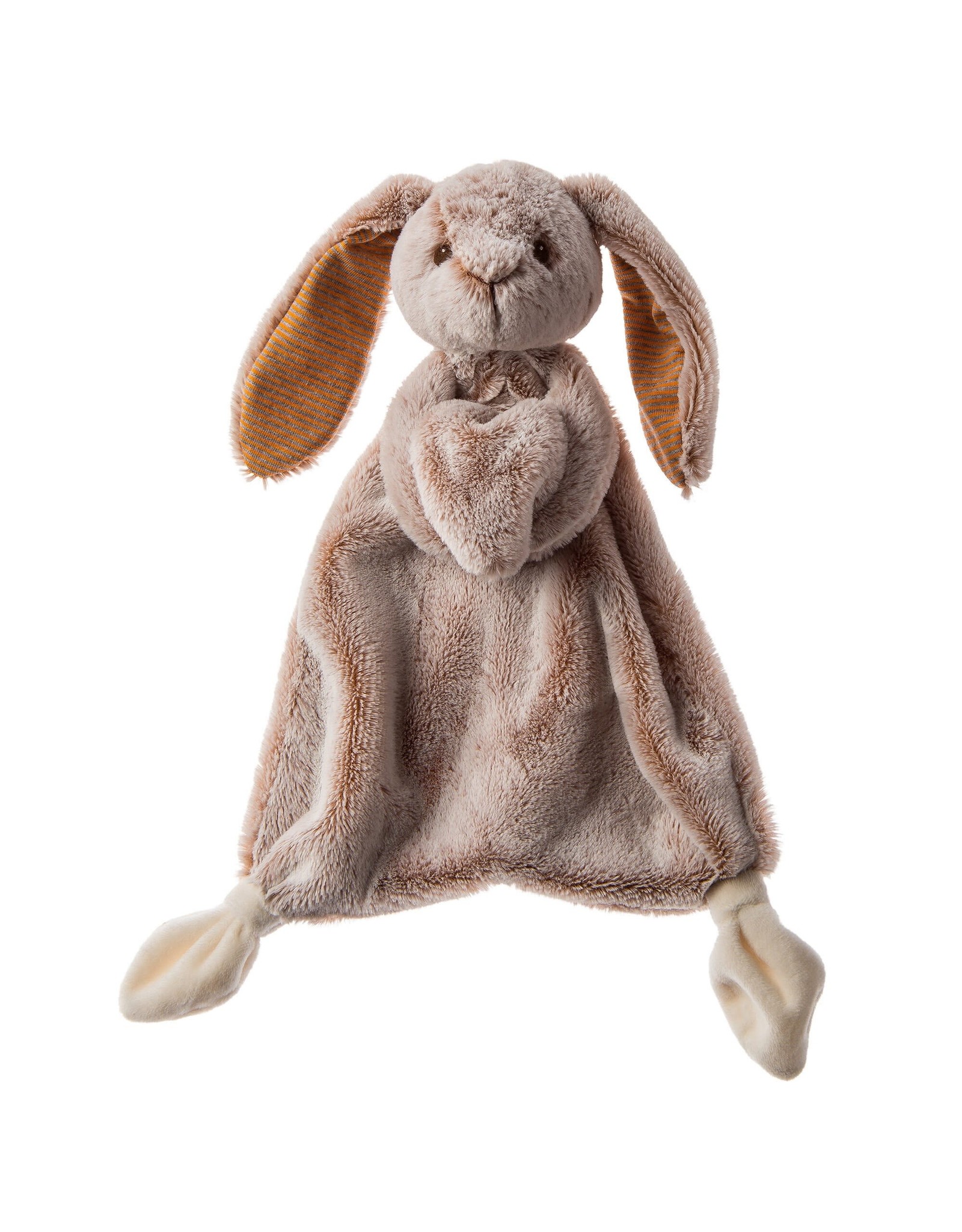 Silky bunny lovey- Tan 13"