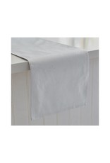 Luxe Glitter Snowflake Table Runner White/Silver