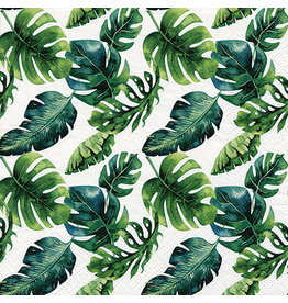 Lunch napkins- green foliage