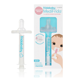 The accu-dose pacifier medicine dispenser