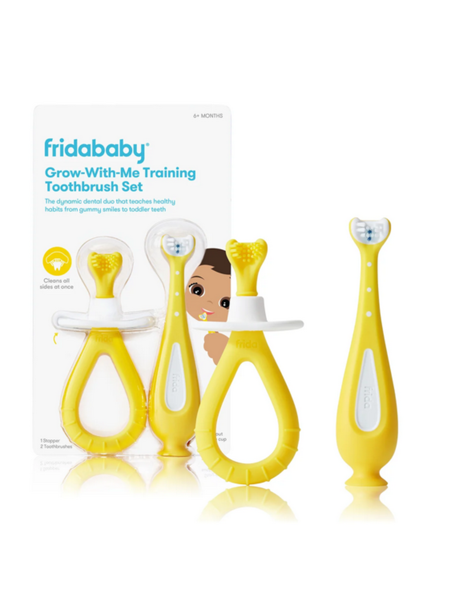 Grow with me training toothbrush set