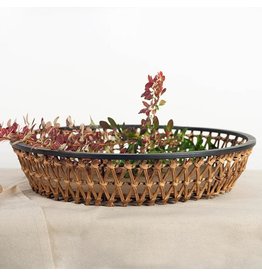 Rattan Round Woven Tray