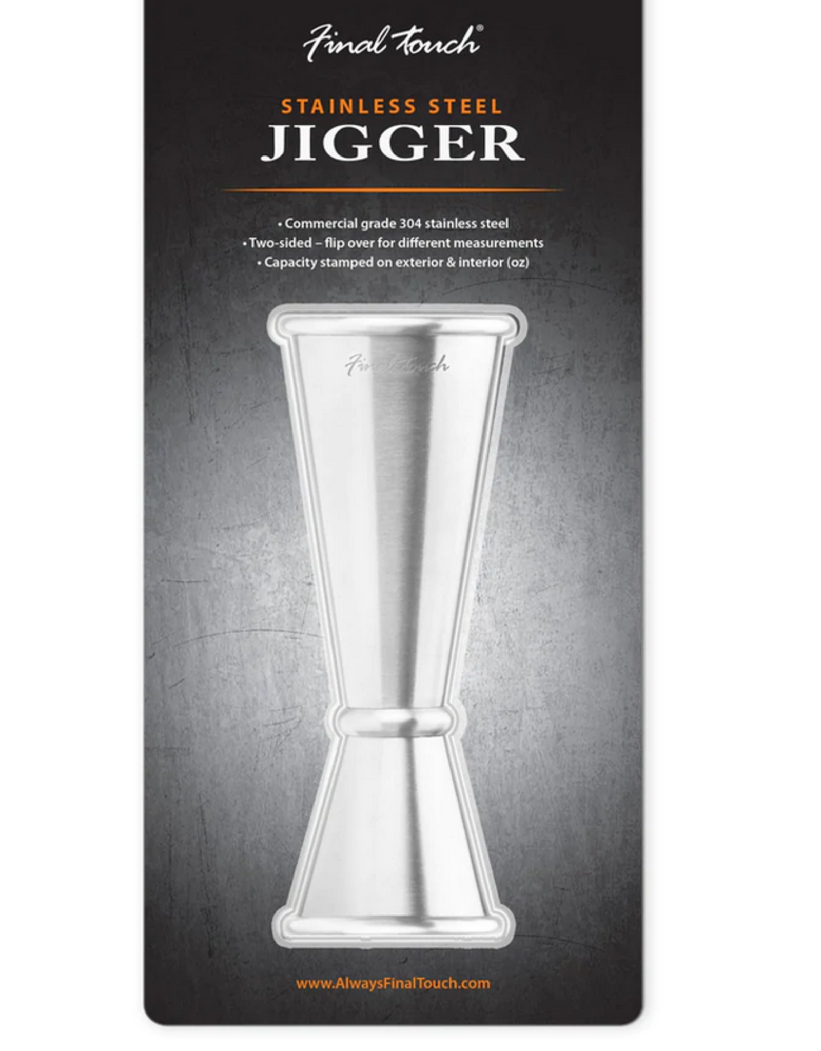 Jigger- double stainless steel
