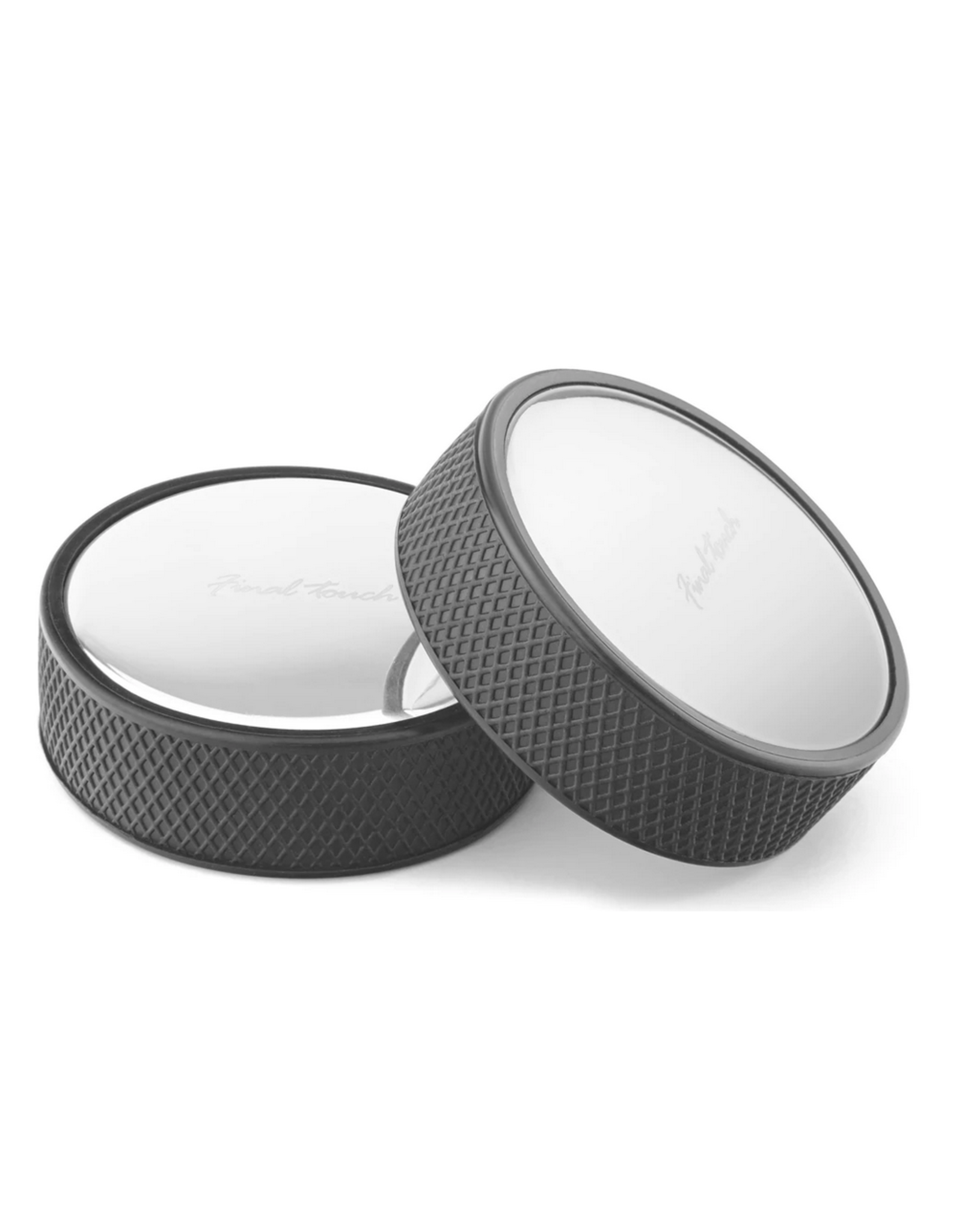 Puck chillers-2pc. stainless steel