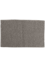 Waffle Reversible Cotton Rug - Anthracite Grey 20x72
