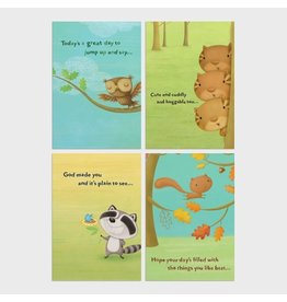 BDay Woodland Creatures Boxed Cards