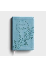 Sanctuary in the Psalms - KJV blue leather