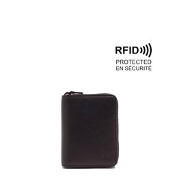 Ada card case-Black pebble
