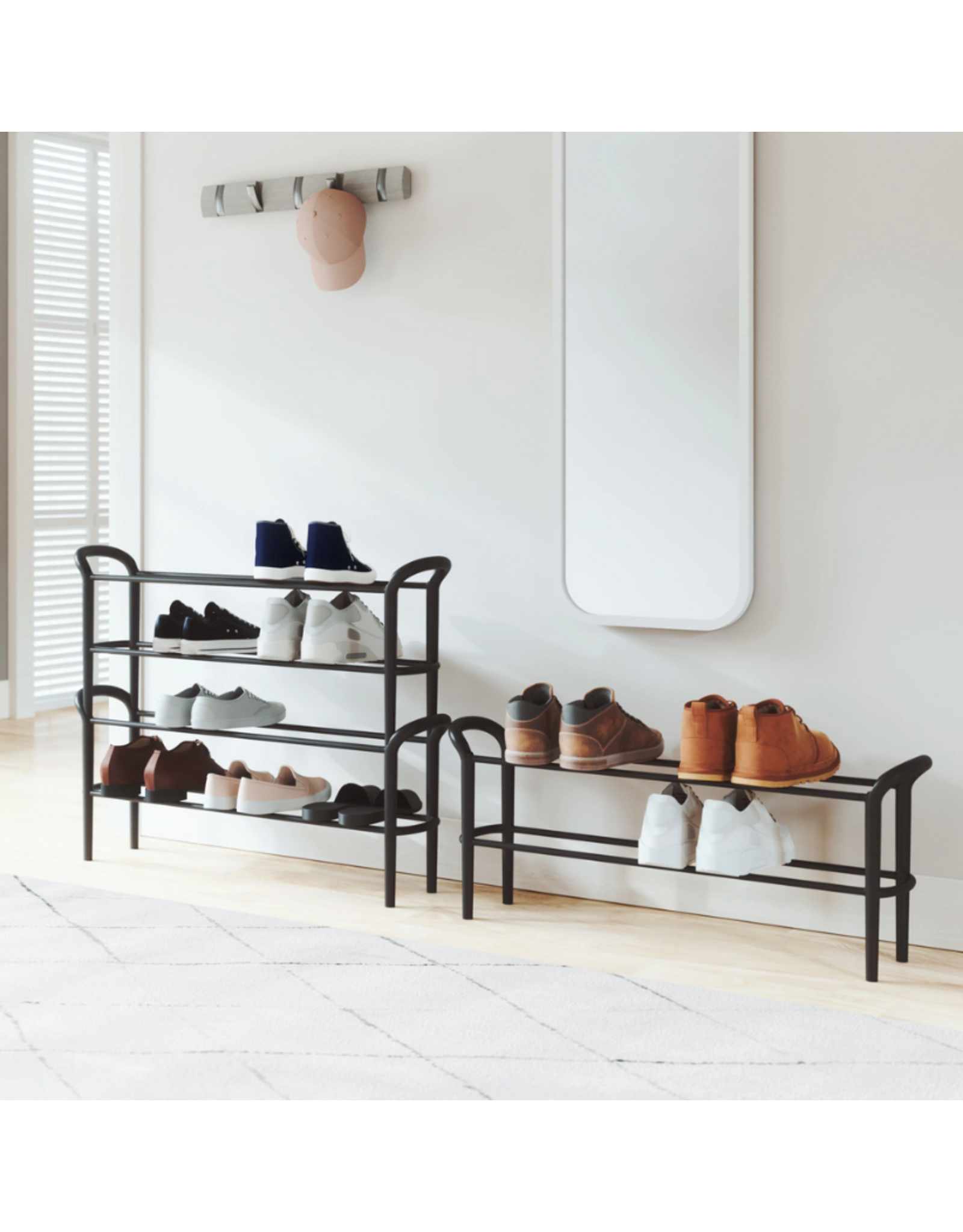 shoestack set 2 mat blk