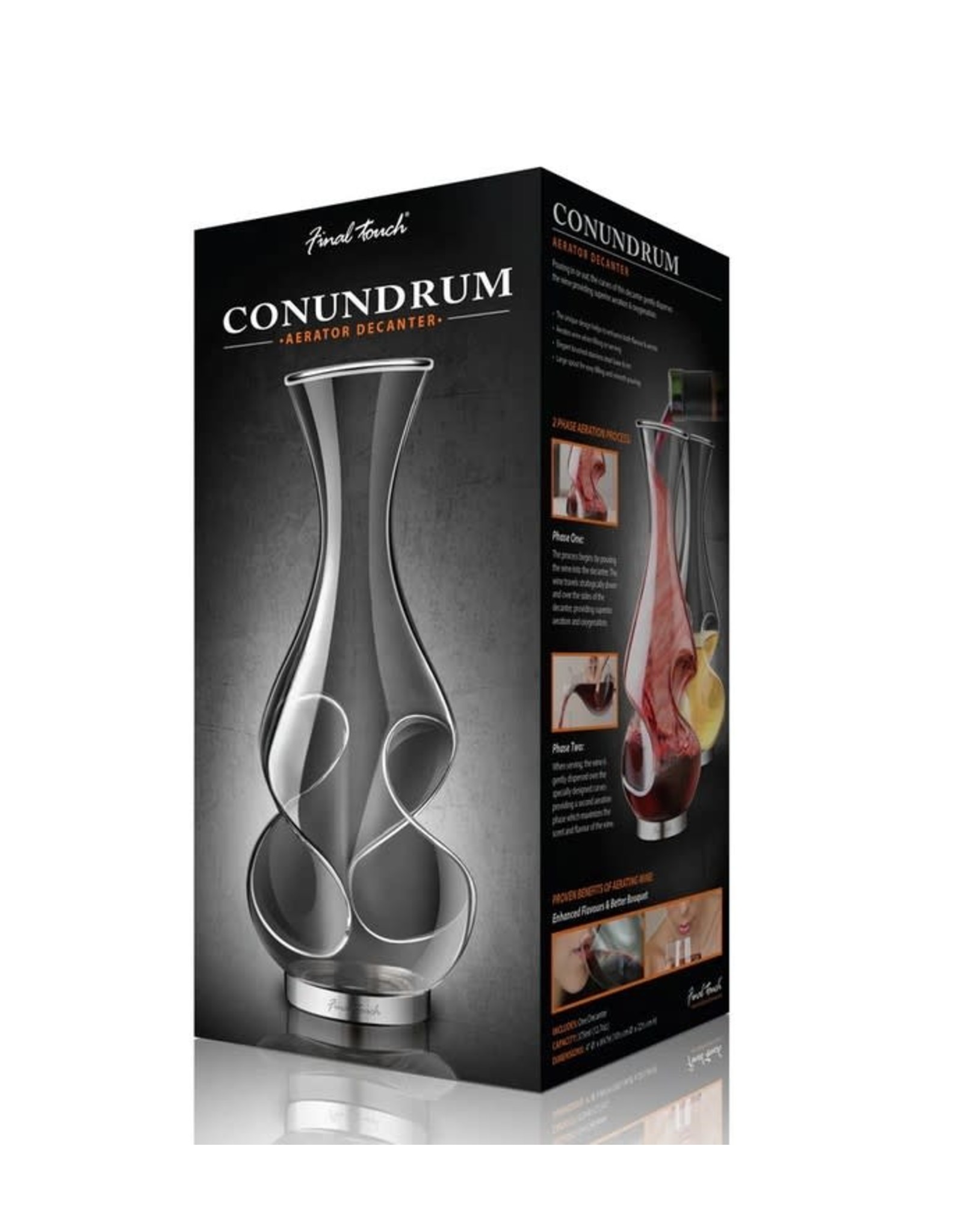 Decanter conundrum aerator
