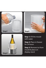 Bottle ice mould & cooler