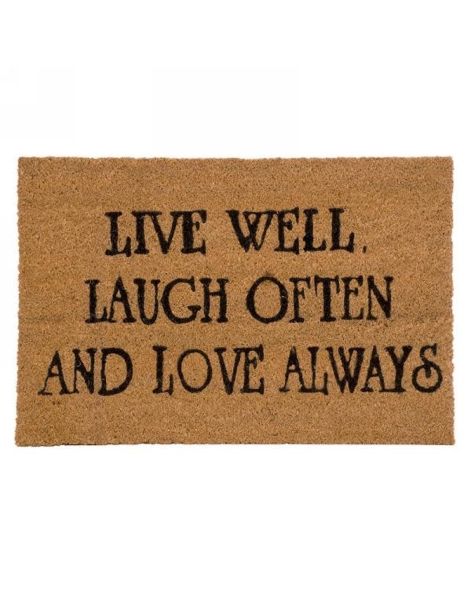 live well coir mat