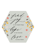 muted florals magnet
