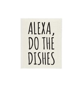 Alexa Do The Dishes Sponge Cloth