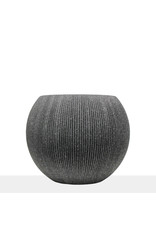 nature ridge ball planter, black