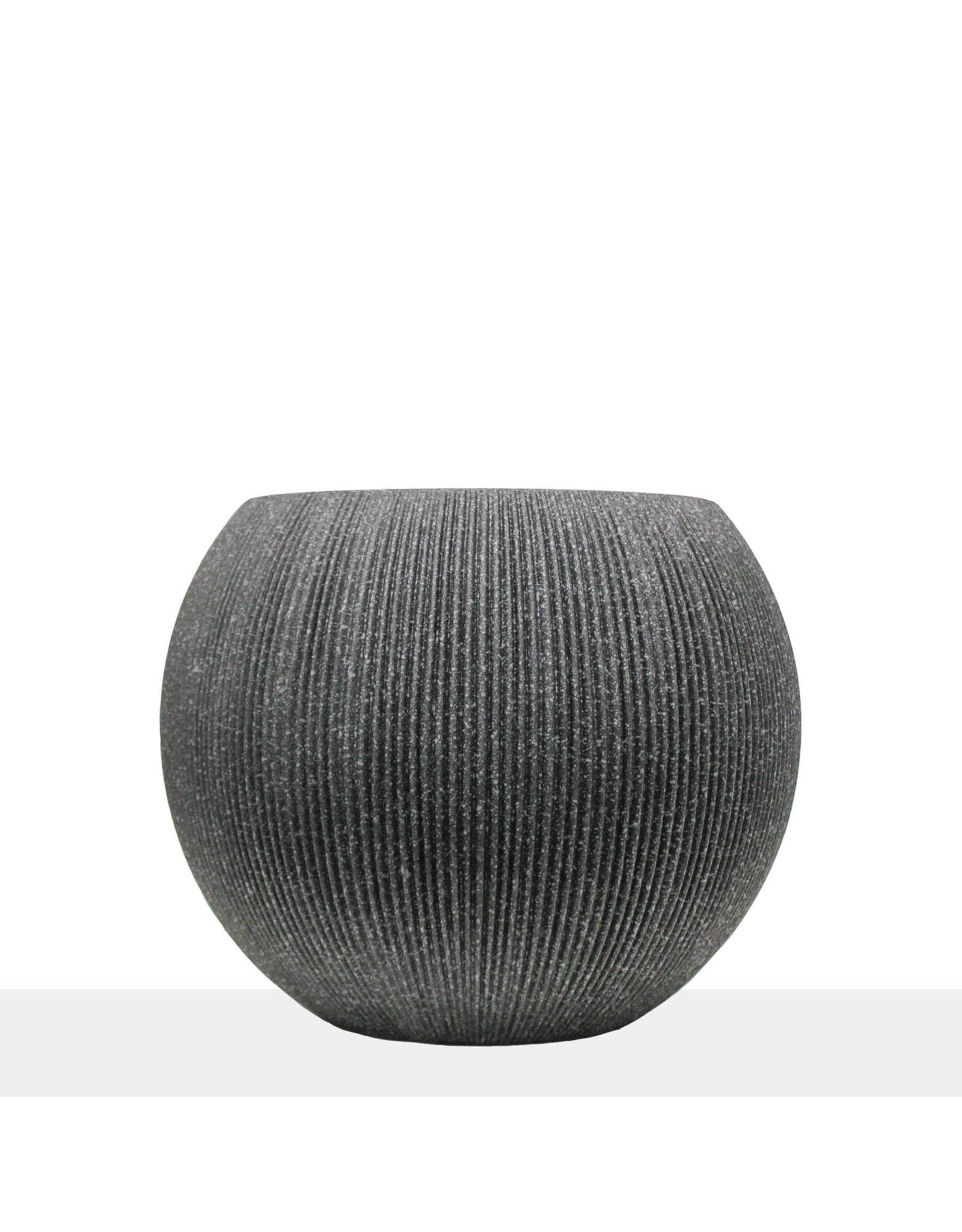 nature ridge ball planter, black