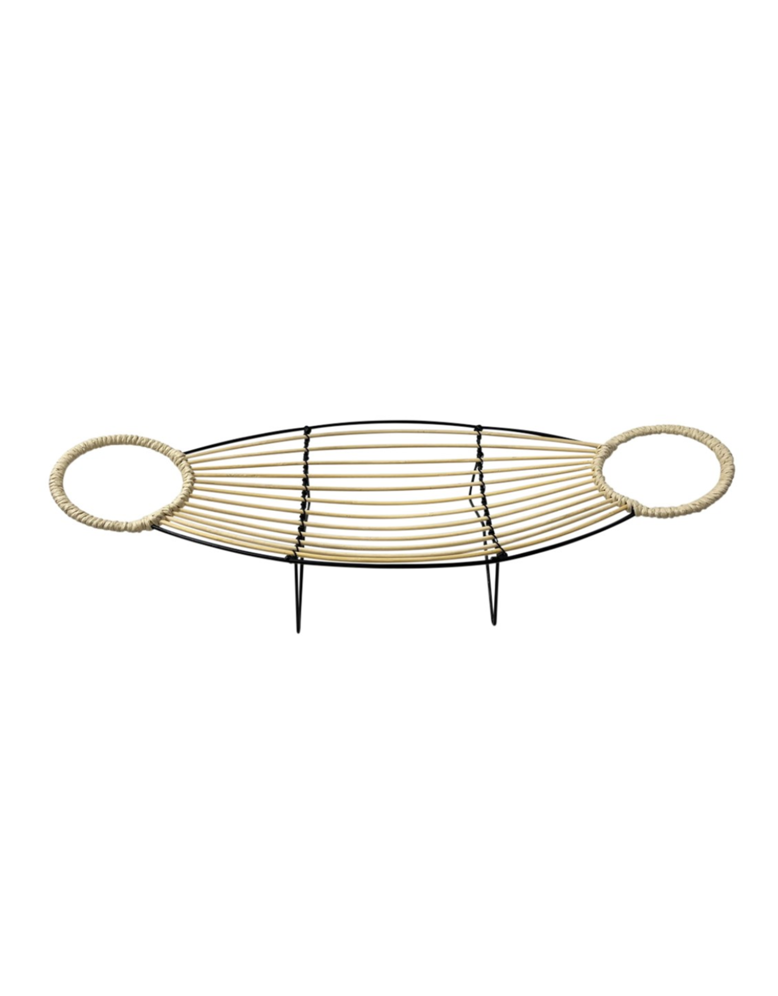 Metal / Rattan basket