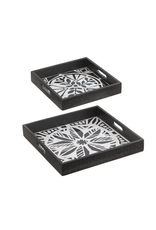 Leaf Medallion Tray Small