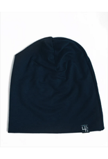 Navy slouchie beanie 3-6 months
