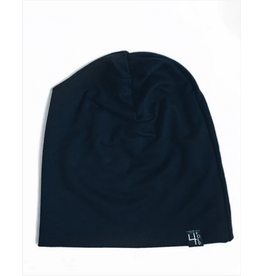 Navy slouchie beanie 3-6 months