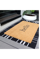 Hello Layered Mat