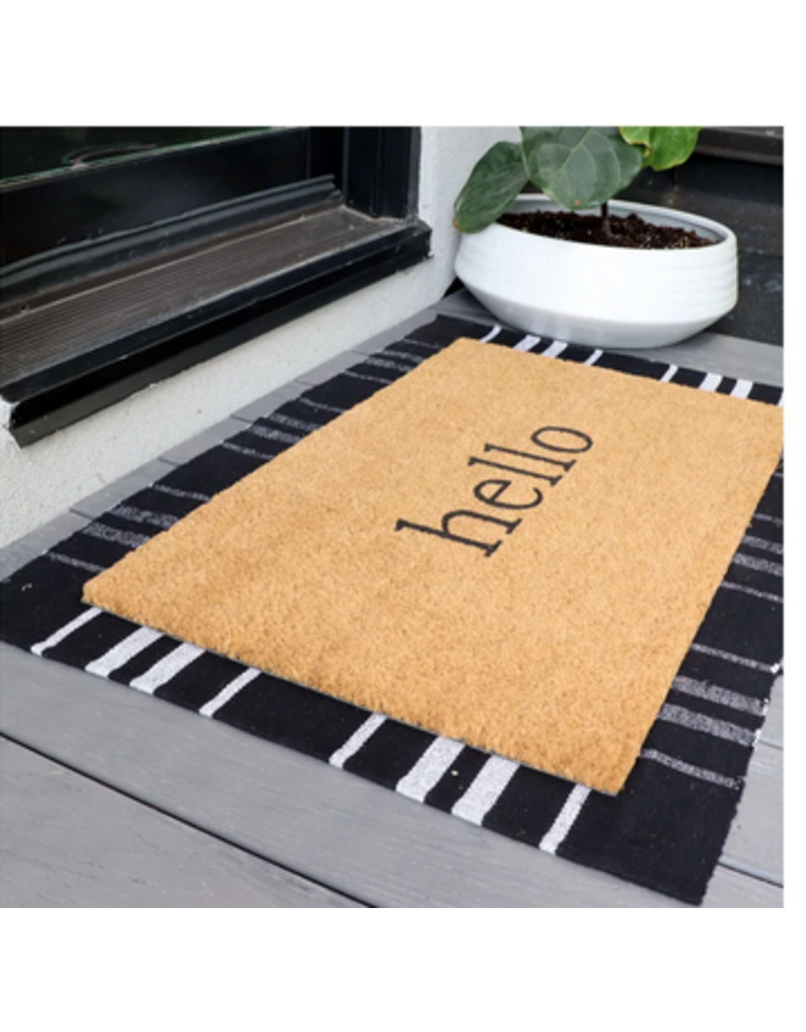 Hello Layered Mat