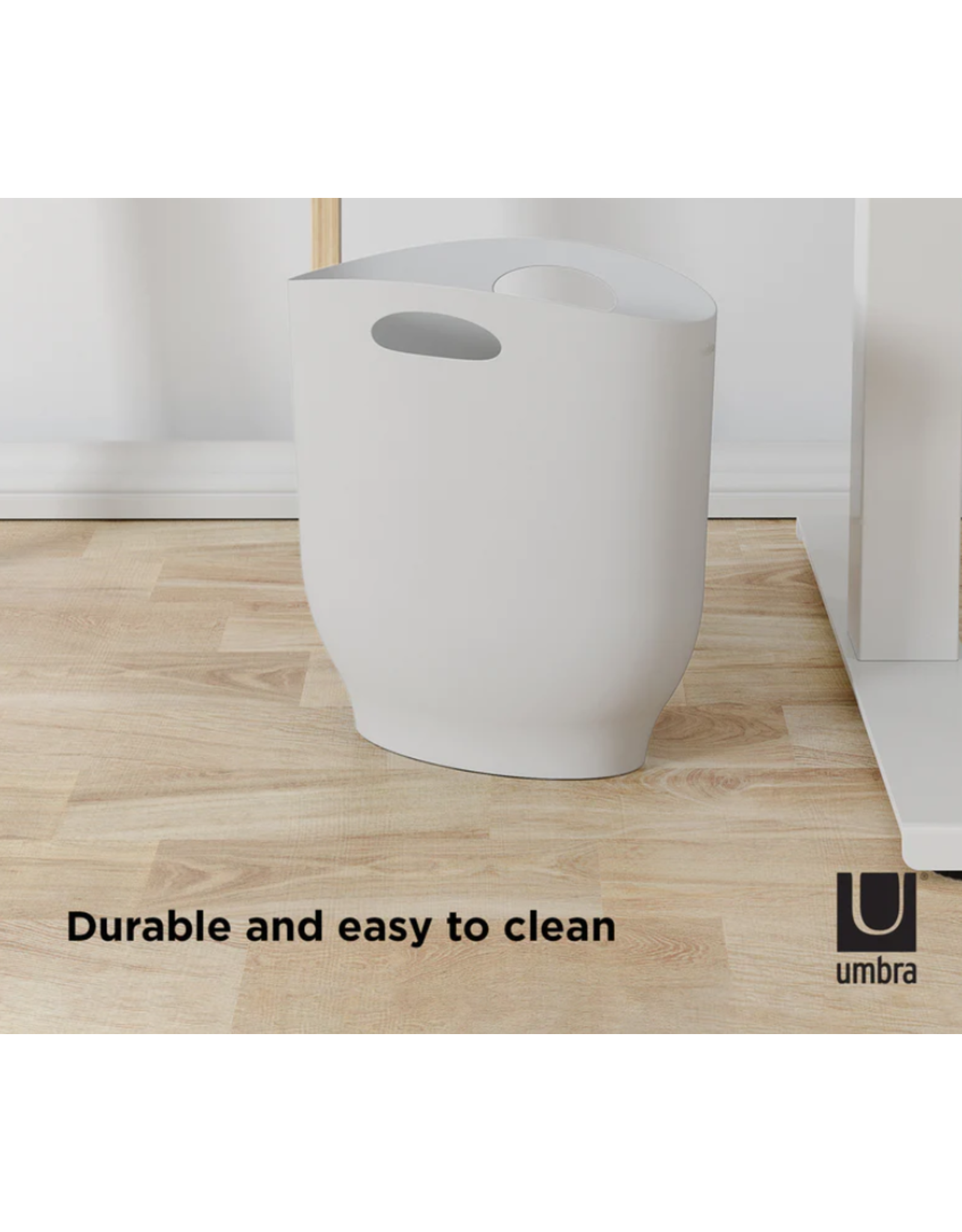 Harlo Trash Can - White