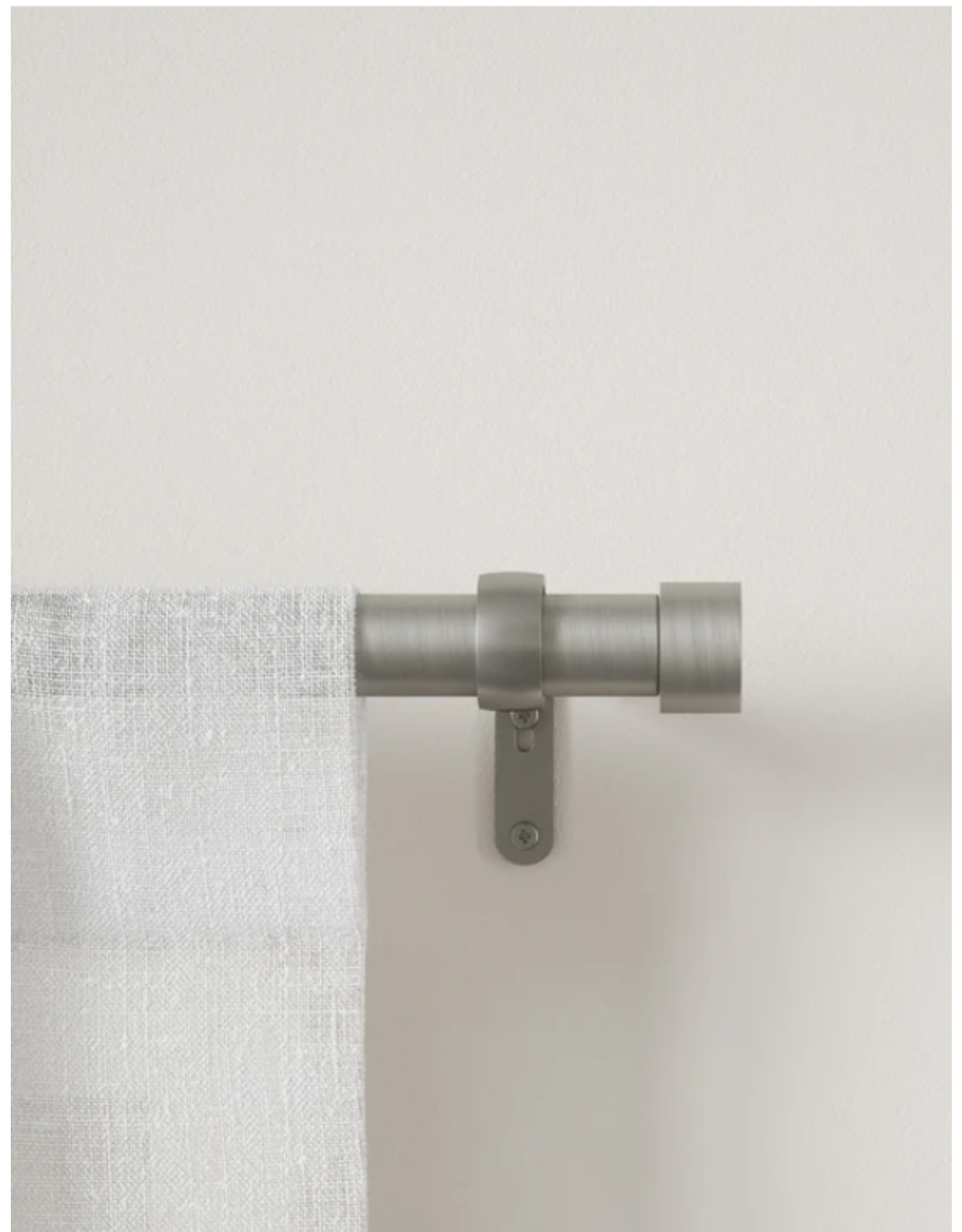 Cappa 1" Rod 36" - 66" Nikl/Stl