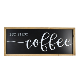 but first coffee wall art