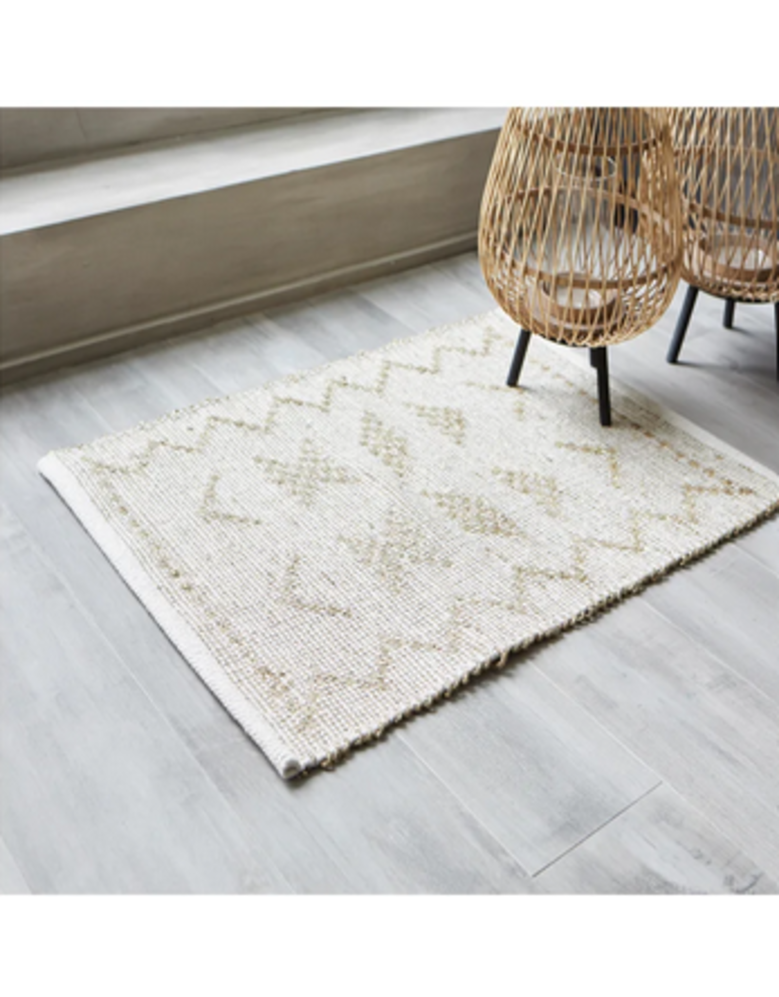 Oasis Accent Rug W. Seagrass White
