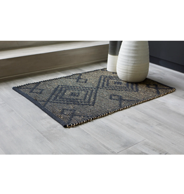 Sanctuary Accent Rug W. Seagrass Black Sanctuary Accent Rug W. Seagrass Black